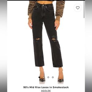 Agolde 90’s mid rise loose size 31